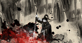 手绘古风插画背景图片