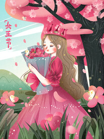 3月8妇女节女神节女王节