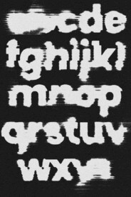 诡异恐怖游戏海报字体样机