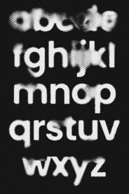 诡异恐怖游戏海报字体样机