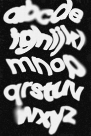 诡异恐怖游戏海报字体样机