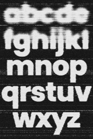 诡异恐怖游戏海报字体样机