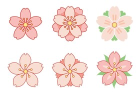 矢量樱花