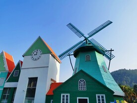 欧式建筑小屋