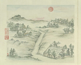 山水画  