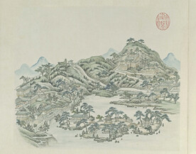 山水画  