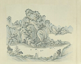 山水画  