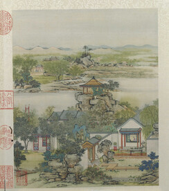 山水画  