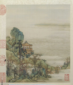 山水画  