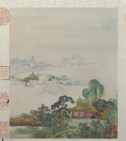 山水画  
