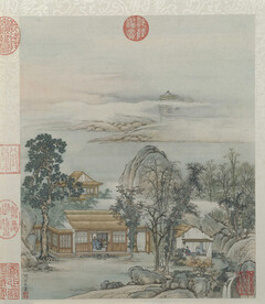 山水画  
