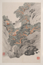山水画  