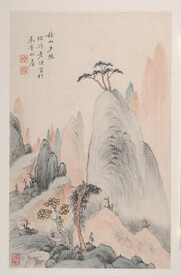山水画  