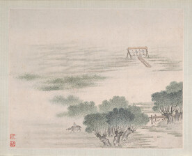 山水画  