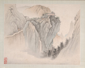 山水画  