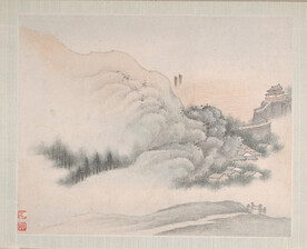 山水画  