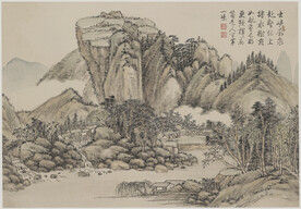 山水画  