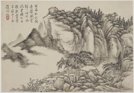 山水画  