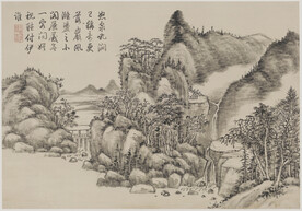 山水画  