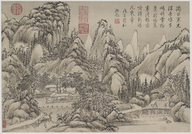 山水画  