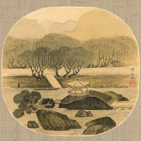 山水画  