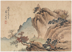 水墨画  