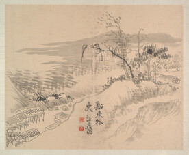  水墨画   