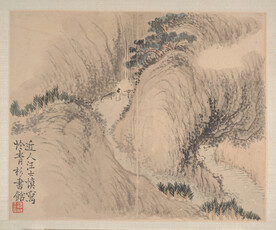  水墨画   