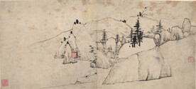  水墨画  