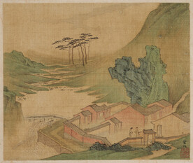 山水画  