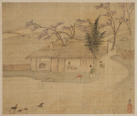 山水画  
