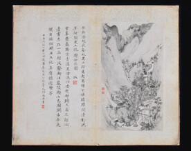 水墨画  