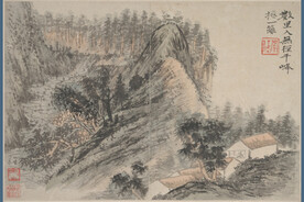 山水画  