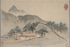 山水画  