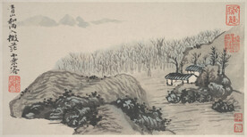 山水画  