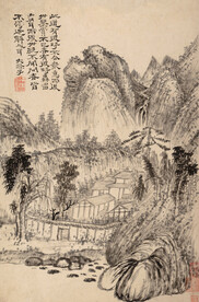 山水画  