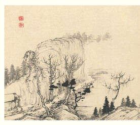 山水画  
