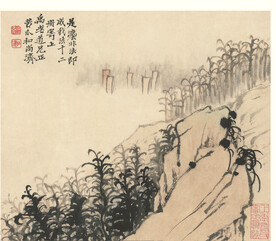山水画  