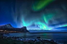 唯美星空夜景