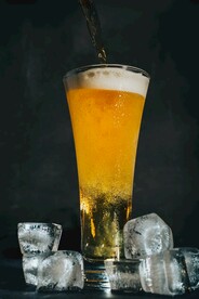 啤酒冰镇摄影
