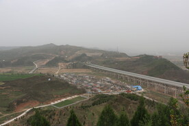 鸟瞰山底