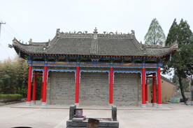 明清古建元素彩绘斗拱
