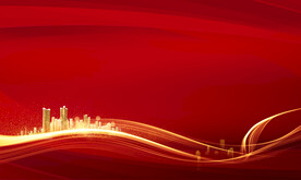 红色背景