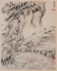 山水画  