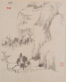 水墨画  
