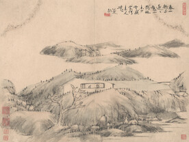 山水画  