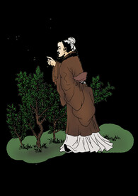  手绘文人墨客图片