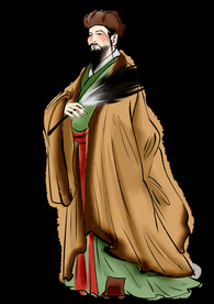  手绘文人墨客图片