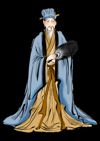  手绘文人墨客图片