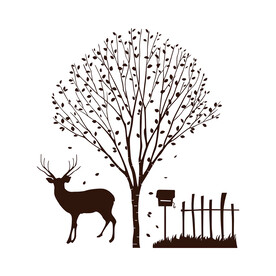 梦幻野外插画